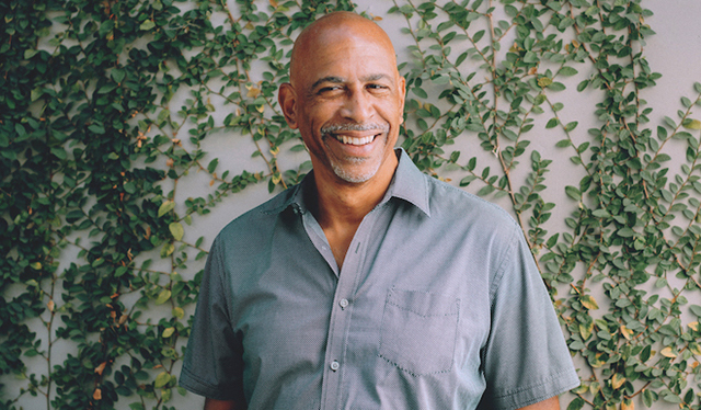 Pedro A. Noguera at his home in Los Angeles. (Photo/Bethany Mollenkof)