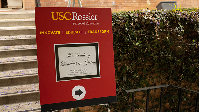 Rossier Leadersin Giving