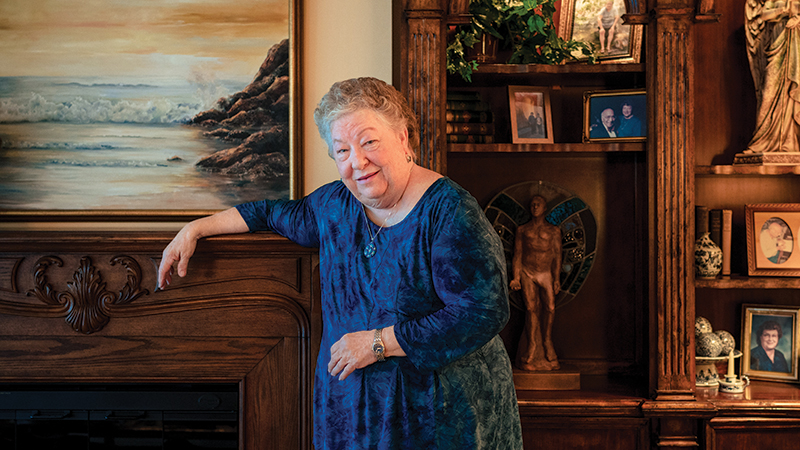 Donna Ford Attallah at her home in Long Beach, Calif.