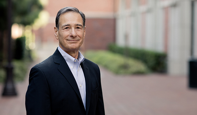 Jerry Lucido, professor of practice and executive director of the Center for Enrollment Research, Policy, and Practice. Photo by Andrew Zinn