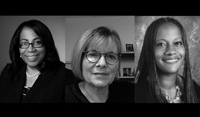 Angela Laila Hasan, Margo Pensavalle, and Shilby Sims