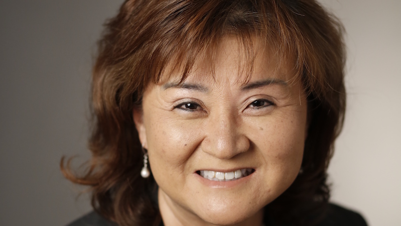 Portrait of Kathy Stowe.