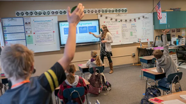 image of students in a classroom