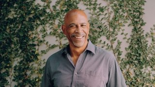 Pedro A. Noguera at his home in Los Angeles. (Photo/Bethany Mollenkof)