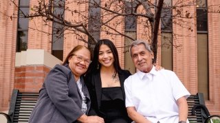 After graduating from the PASA program and obtaining a job with USC as a career services adviser, Ella Rae Bautista Columbres ME ’24 helped her parents relocate to L.A.