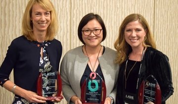 Prof. Adrianna Kezar; Cheryl D. Ching, a postdoctoral scholar; and Prof. Julie Posselt
