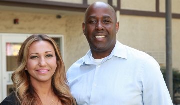 Shafiqa Ahmadi and Darnell Cole