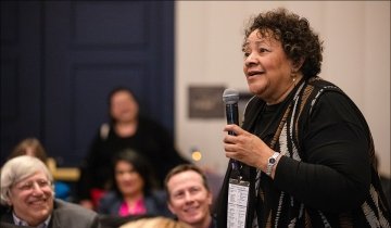 National Association for College Admission Counseling chief executive Joyce Smith speaks at CERPP Conference 2020.