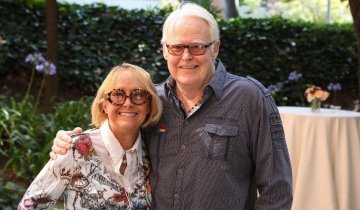 Amy and Jim at the 2017 Leaders in Giving event