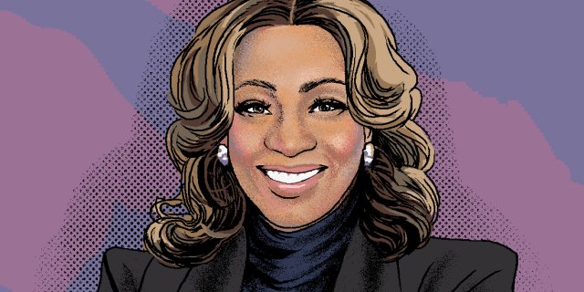 Illustration of Synovia Moss