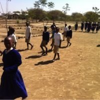 People at the Tanzanian Primary School