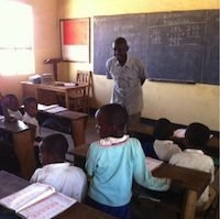 Teachers at the Tanzanian Primary School