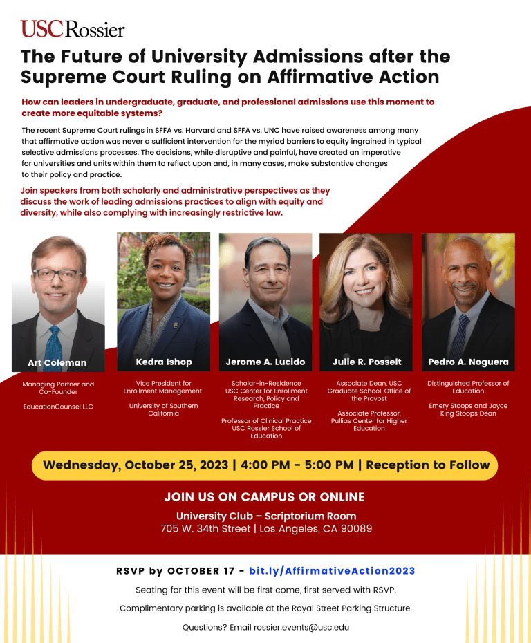 Invite Rossier Affirmative Action Panel.png