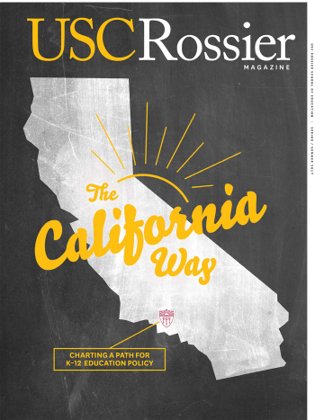 USC Rossier Magazine Spring / Summer 2017 Cover