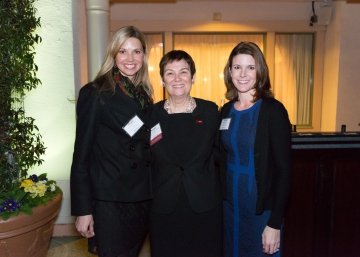 From L to R: Oryla Wiedoeft, Dean Gallagher, and Crystal Turner
