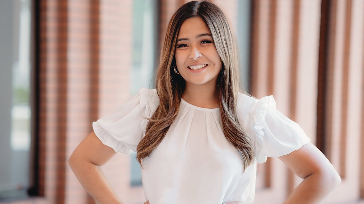 Danielle Go portrait, smiling